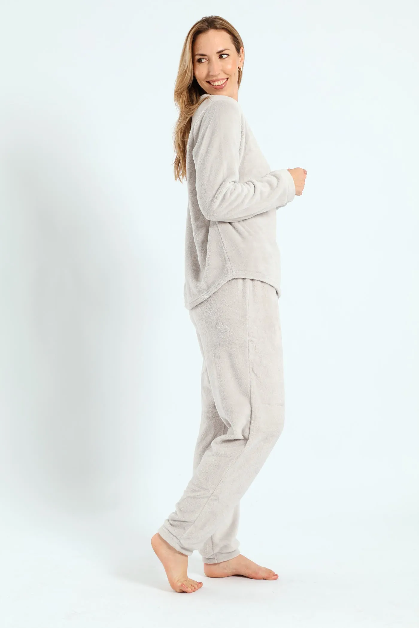 Embroidered Made Of Stars Cosy Sleep Set - Grey sold by Edgars product image thumbnail 4