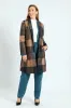 Basic Panelled Coat - Beige sold by Edgars