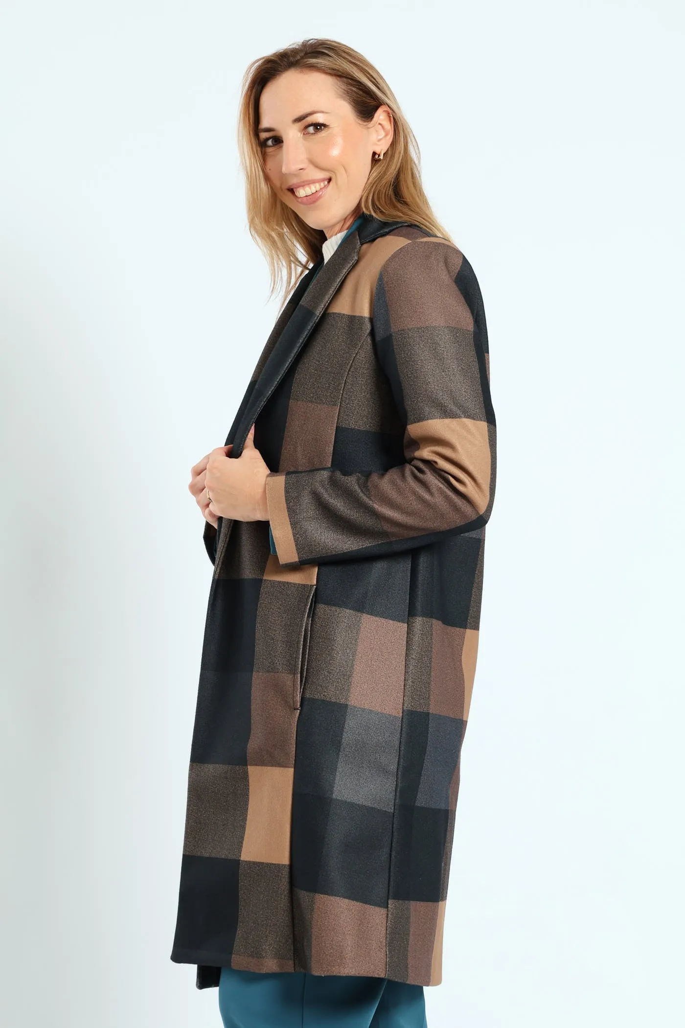 Basic Panelled Coat - Beige sold by Edgars product image thumbnail 4
