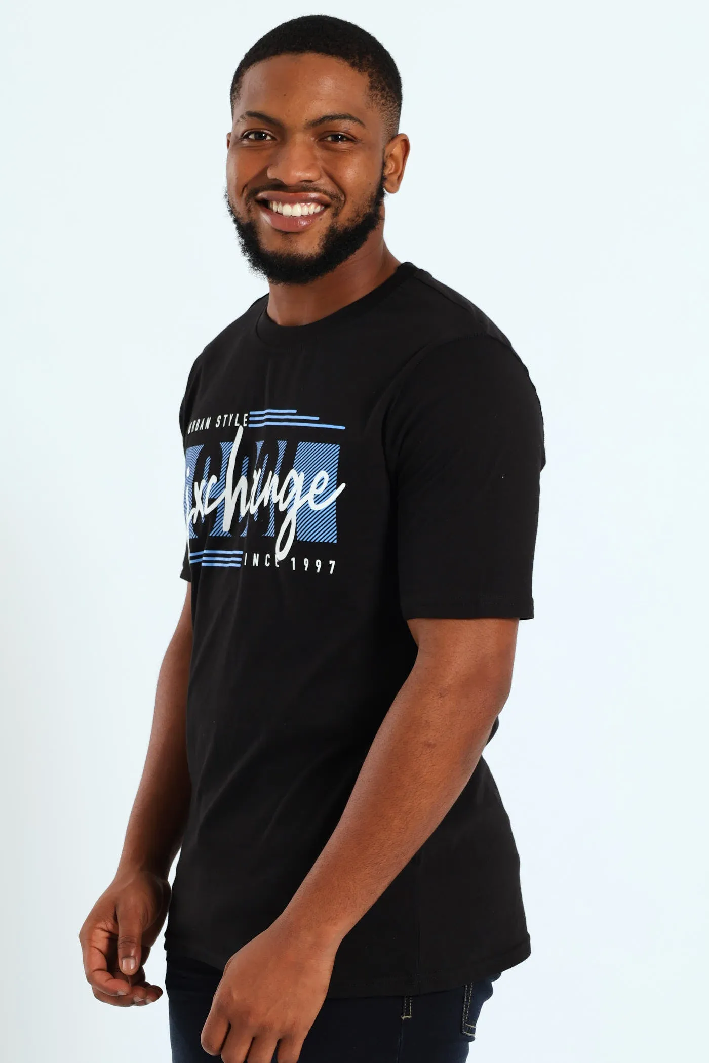 Cool Front Chest Print Tee - Black sold by Edgars product image thumbnail 4