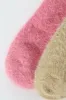 2 Pack Plain Fluffy Cosy Socks - Pink sold by Edgars