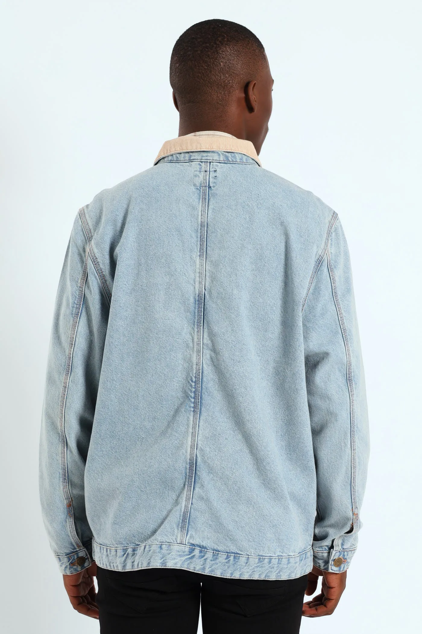 Denim Worker Jacket - Blue sold by Edgars product image thumbnail 4