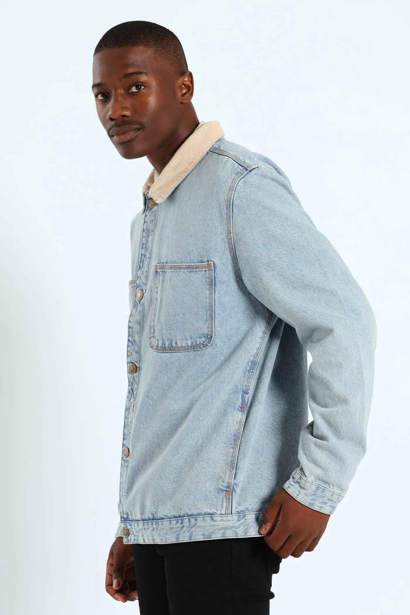 Denim Worker Jacket - Blue sold by Edgars product image thumbnail 3