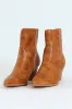 Plain Burnish Western Boot - Tan sold by Edgars 