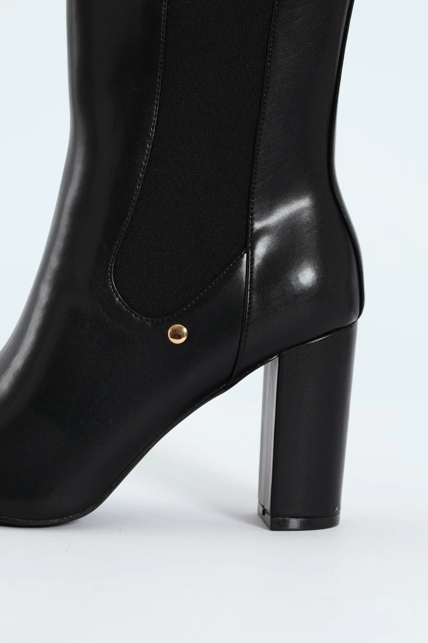 Zip-Up Heel Boot - Black sold by Edgars product image thumbnail 2