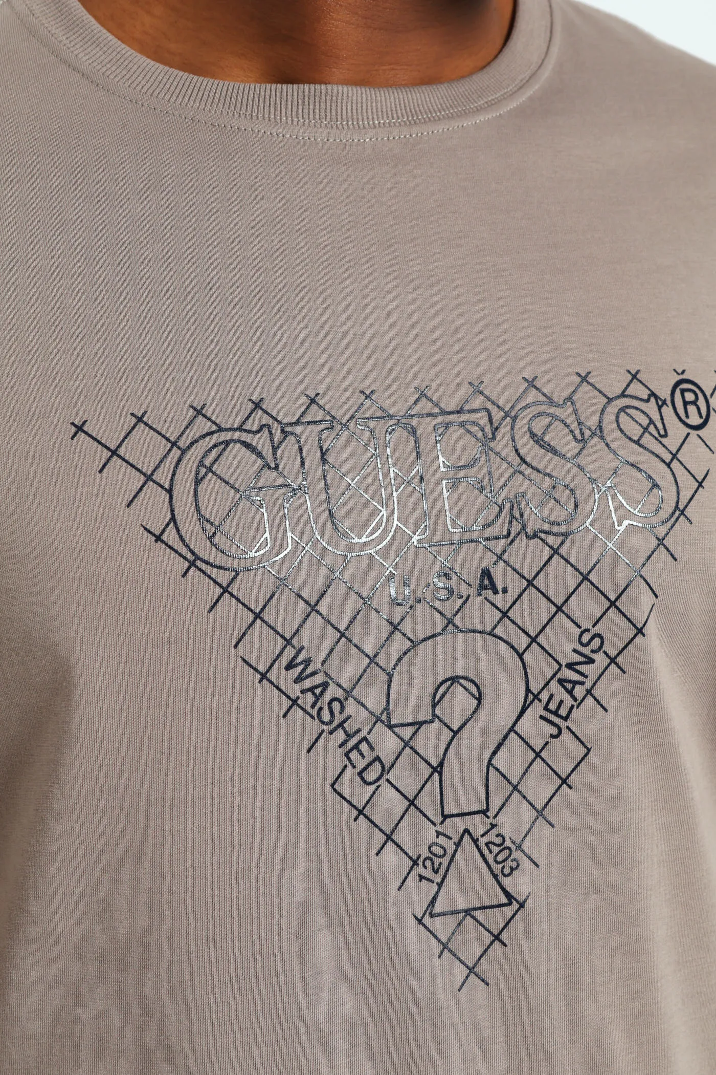 Triangle Grid Tee - Grey sold by Edgars product image thumbnail 2