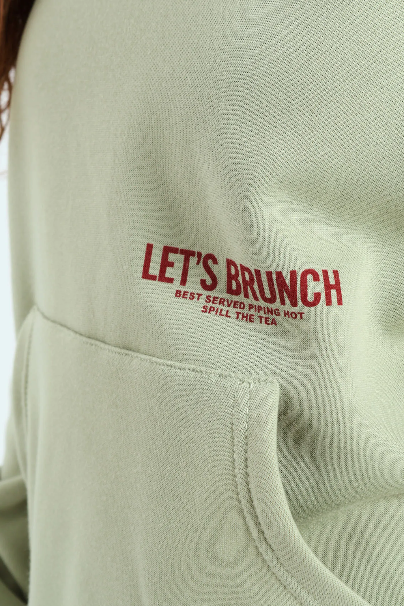 Brunch Kanga Pocket Hoodie - Sage sold by Edgars product image thumbnail 5