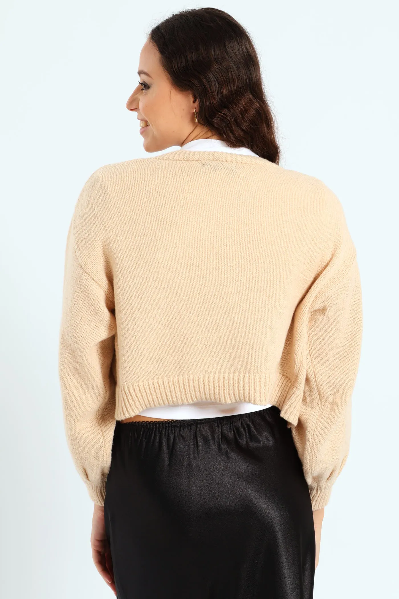 Flower Cardigan - Cream sold by Edgars product image thumbnail 4