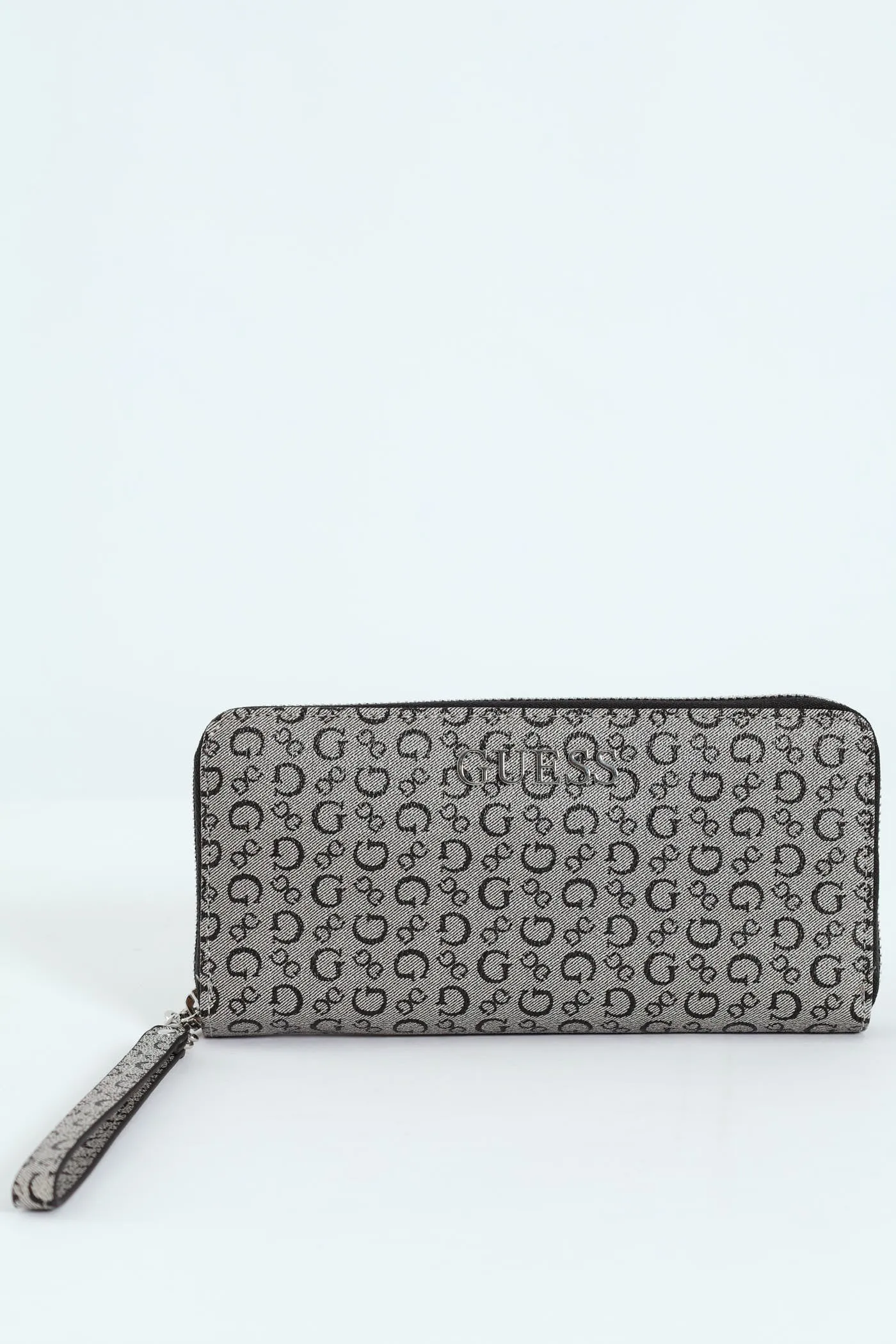 Abbas Large Zip Around Purse - Grey sold by Edgars