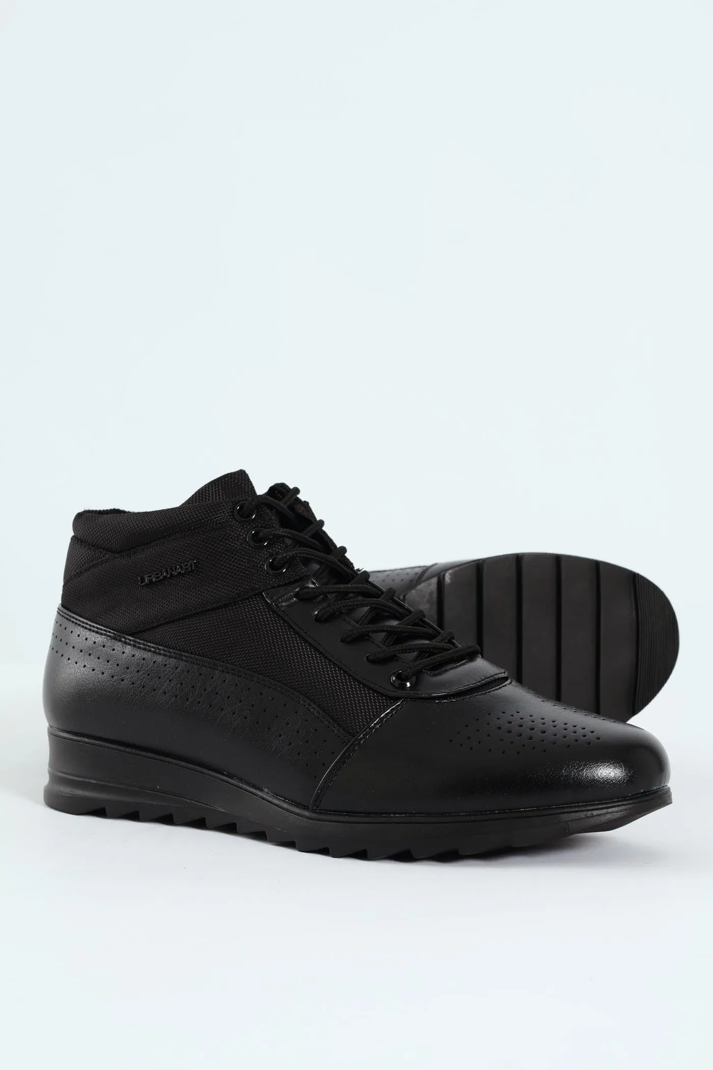 Jagger 4 Lace Up Boot - Black sold by Edgars