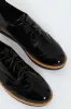 Multi Fabric Lace Up Loafer - Black sold by Edgars
