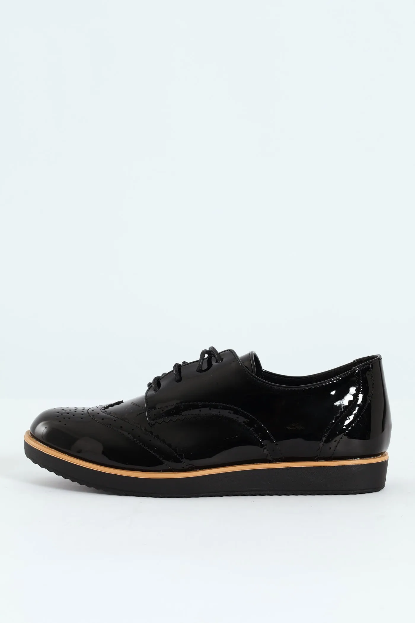 Multi Fabric Lace Up Loafer - Black sold by Edgars product image thumbnail 5