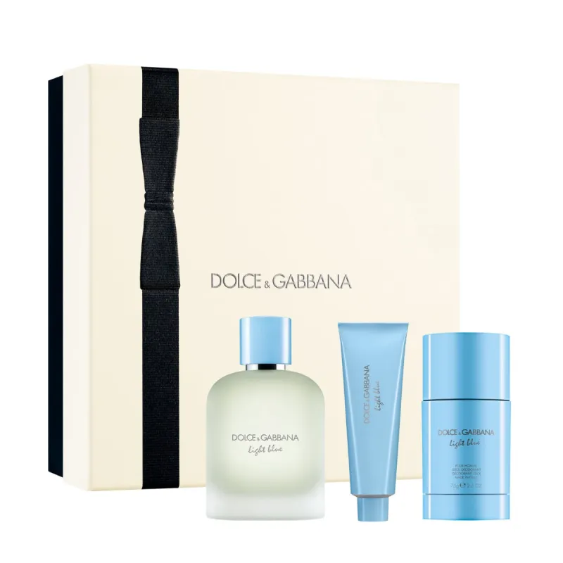 Light Blue Pour Homme Eau de Toilette - 100ML Gift Set sold by Edgars 