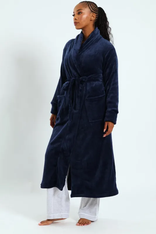Fluffy Gown - Navy sold by Edgars