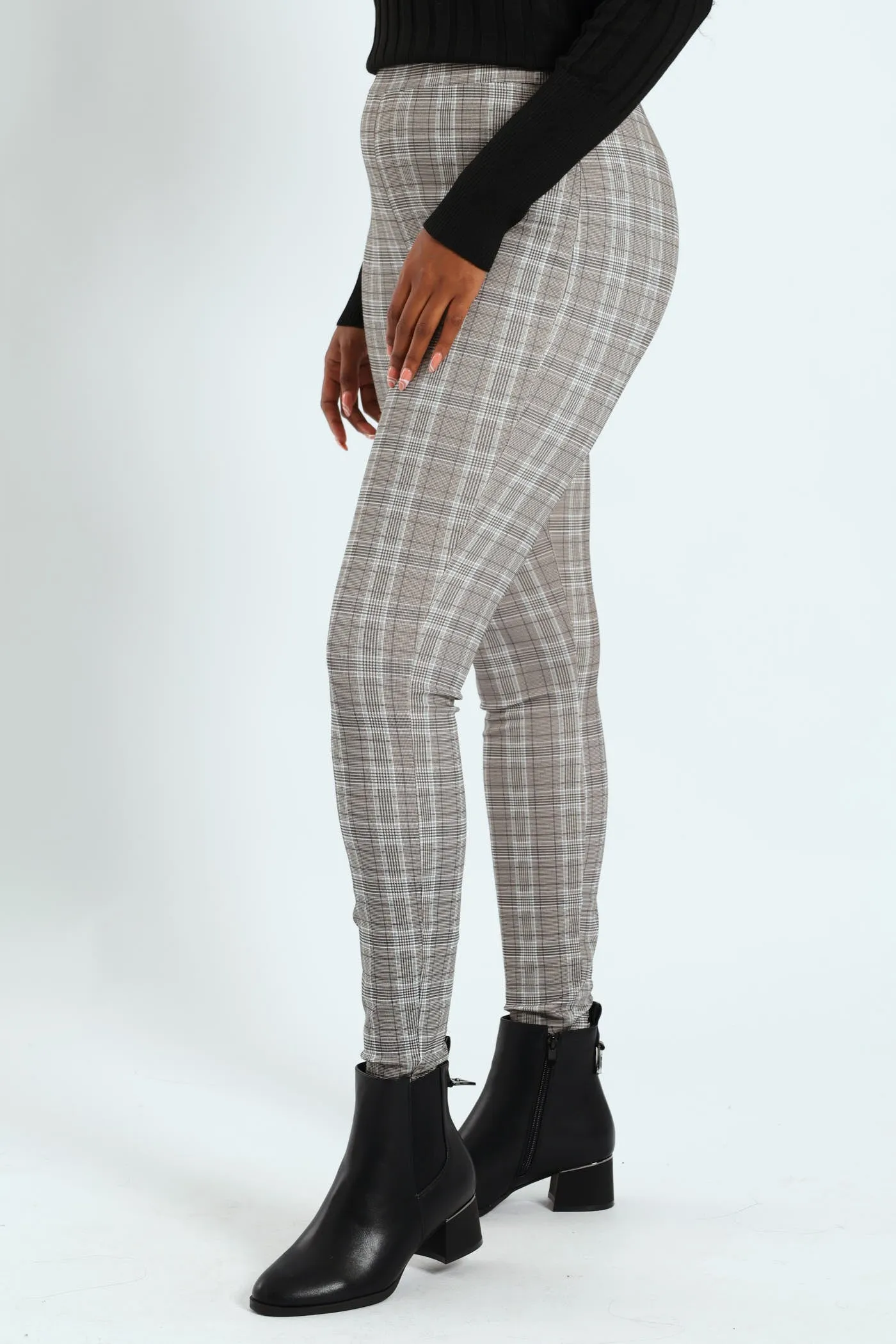 Printed Ponti Legging - Black/Charcoal sold by Edgars product image thumbnail 3