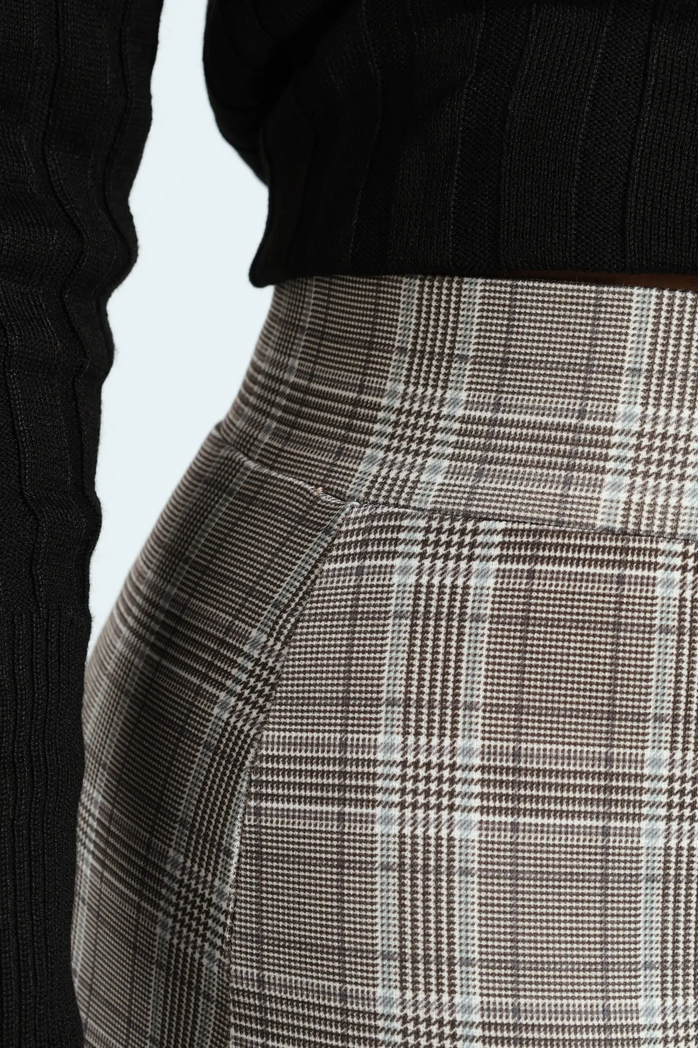 Printed Ponti Legging - Black/Charcoal sold by Edgars product image thumbnail 2