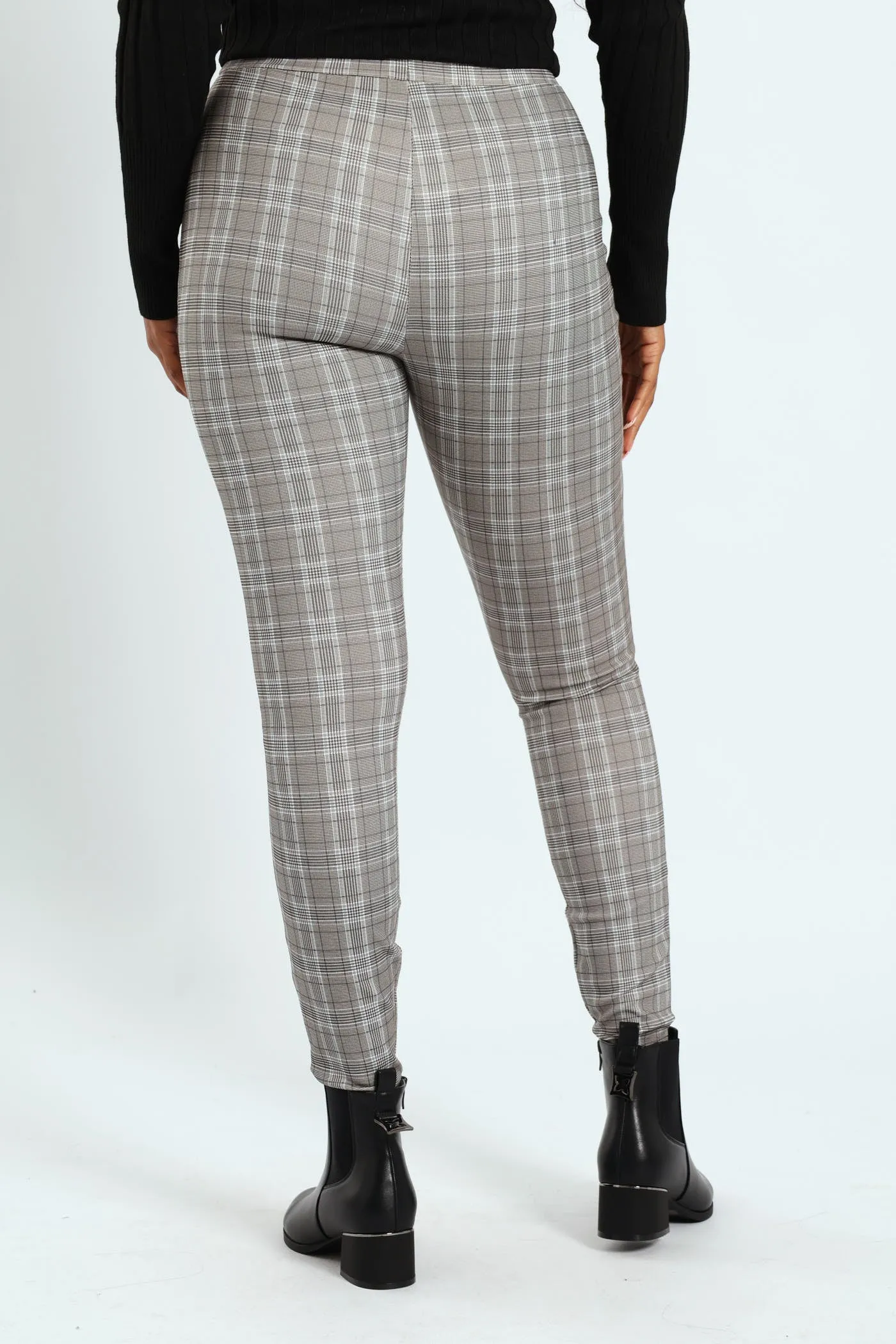 Printed Ponti Legging - Black/Charcoal sold by Edgars product image thumbnail 4