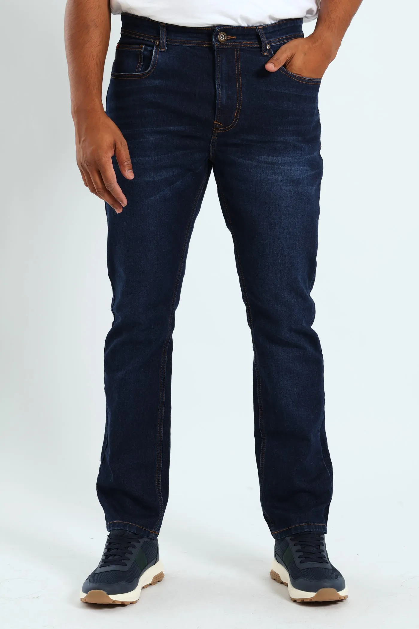 Slim Denim Jean - Dark Wash sold by Edgars