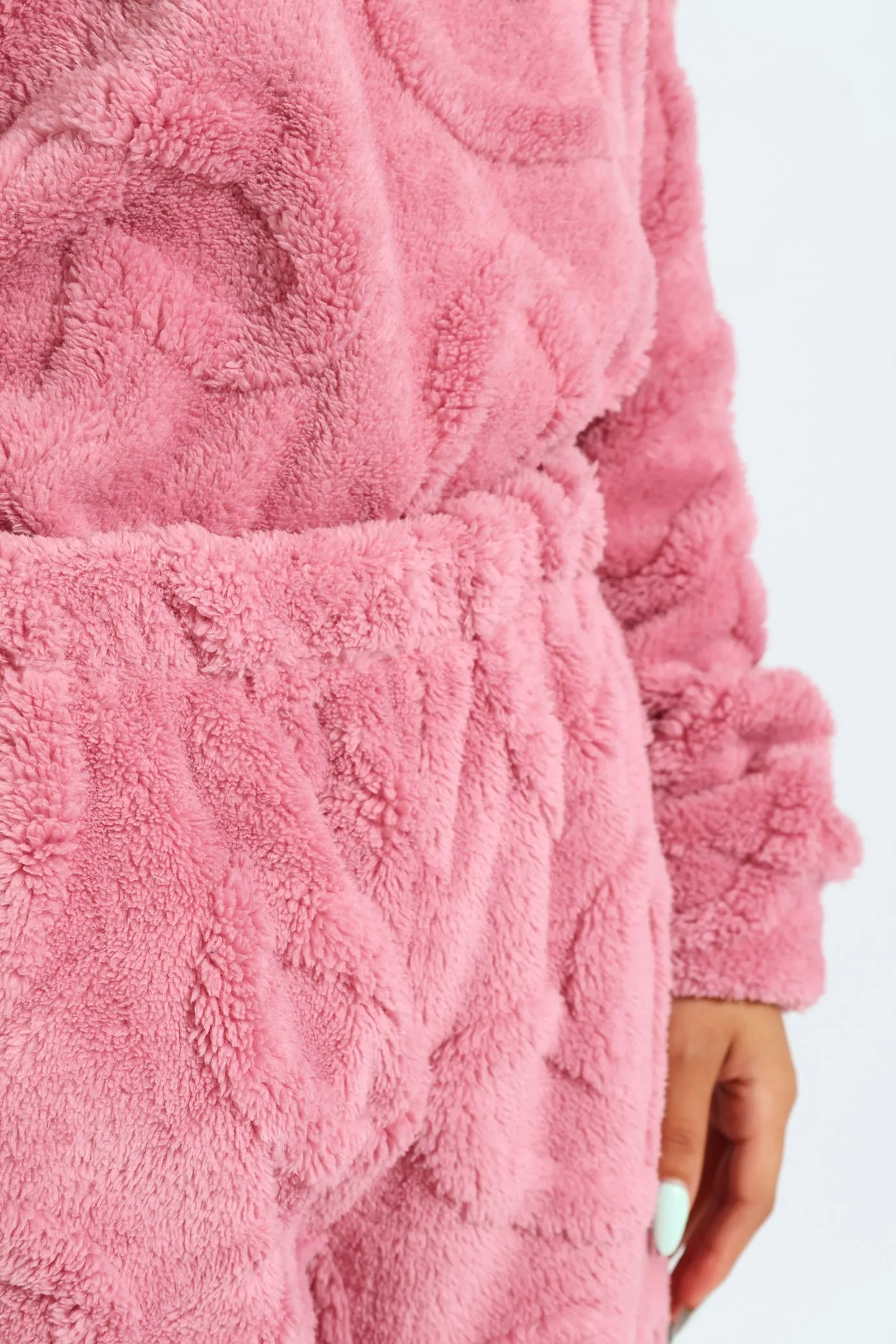 Long Sleeve & Cosy Hearts Jogger Set - Pink sold by Edgars product image thumbnail 5