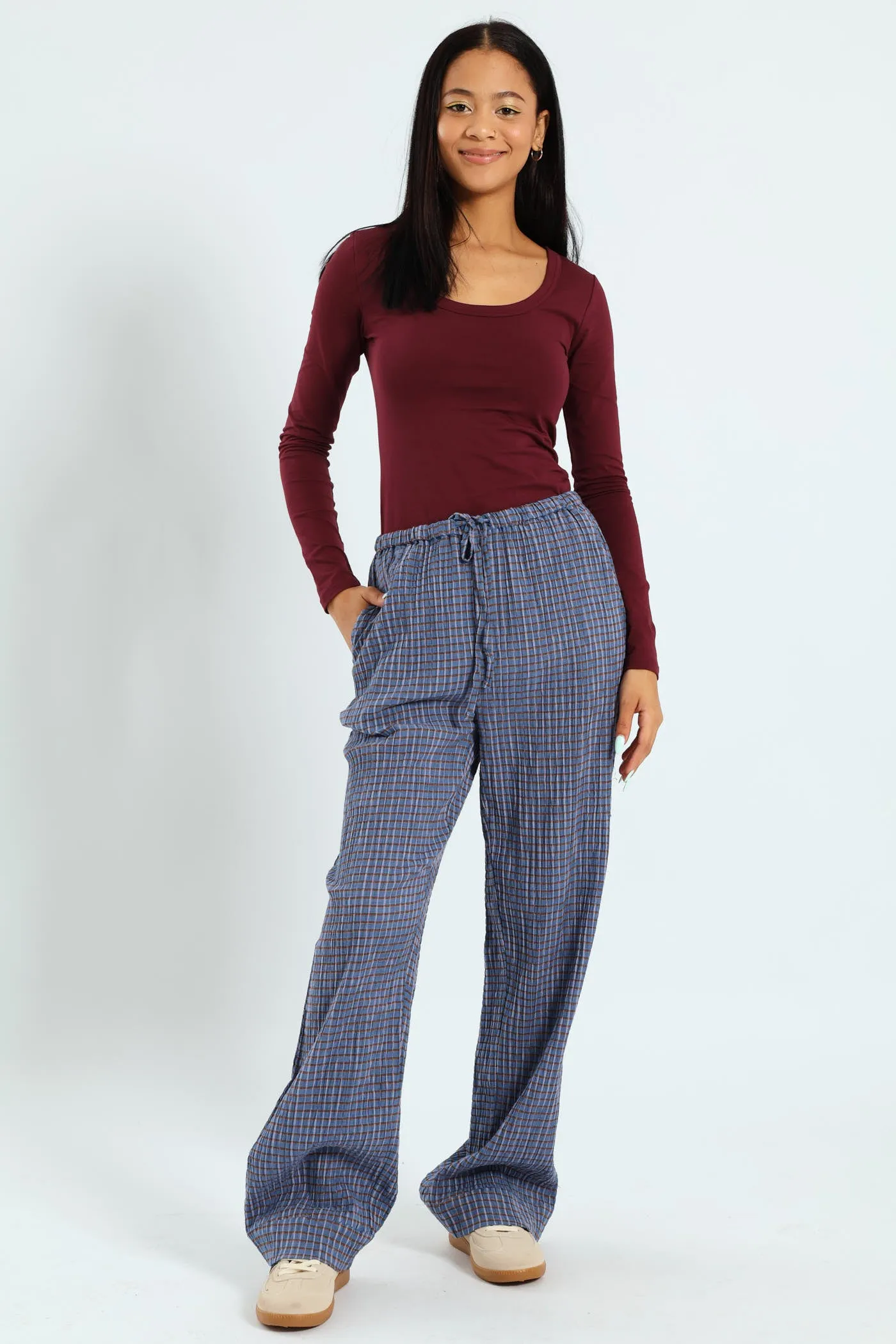 Relaxed Lounge Pants - Blue sold by Edgars product image thumbnail 5