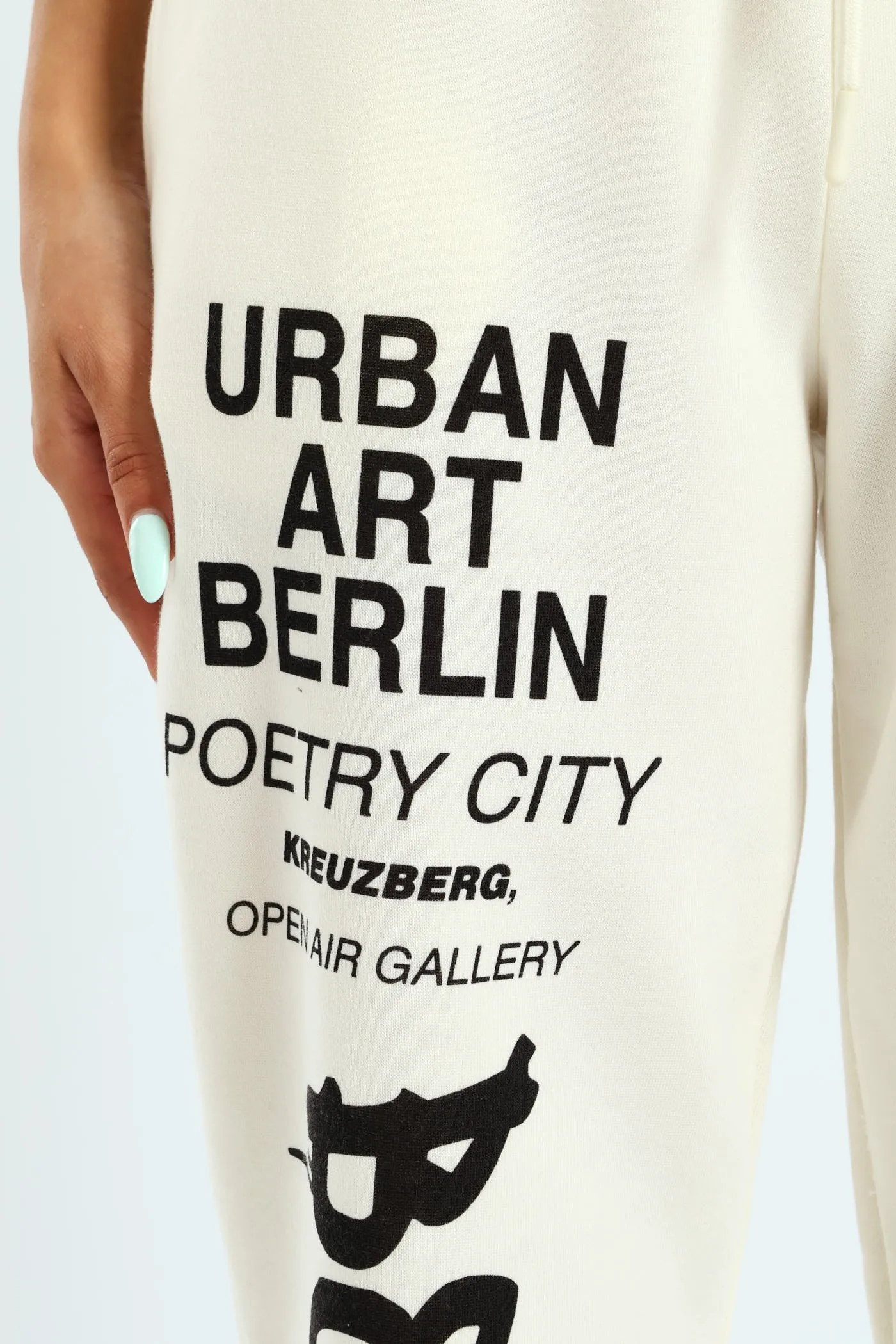 Graffiti Jogger - Cream sold by Edgars product image thumbnail 2