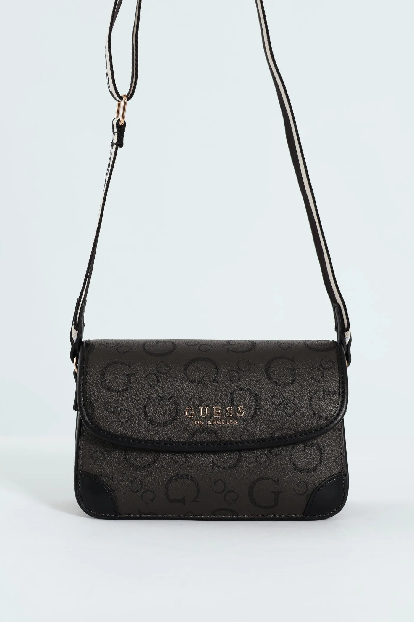 Nichole Flap Crossbody Bag - Charcoal sold by Edgars product image thumbnail 3