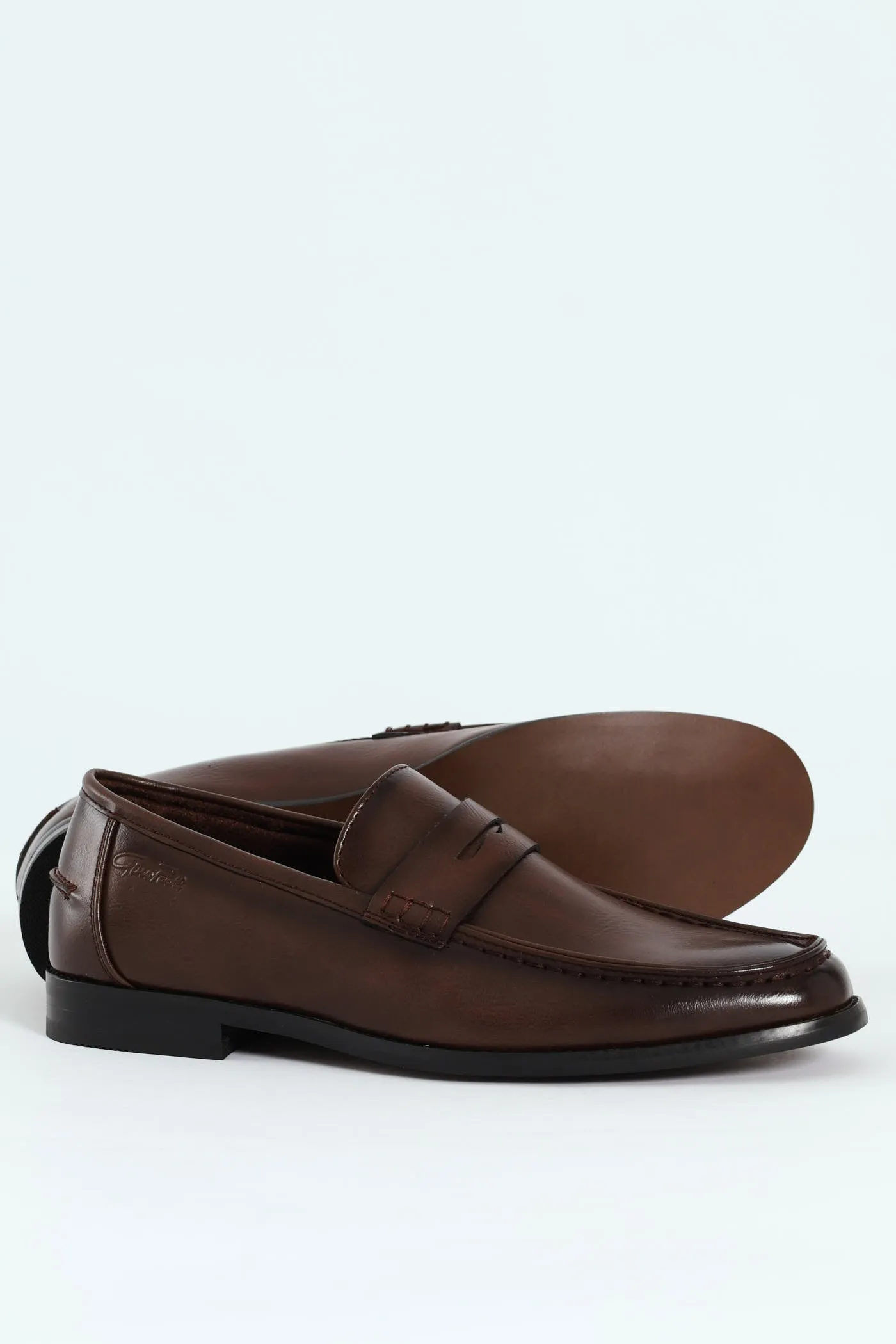 Penny Moccasin Loafer - Brown sold by Edgars