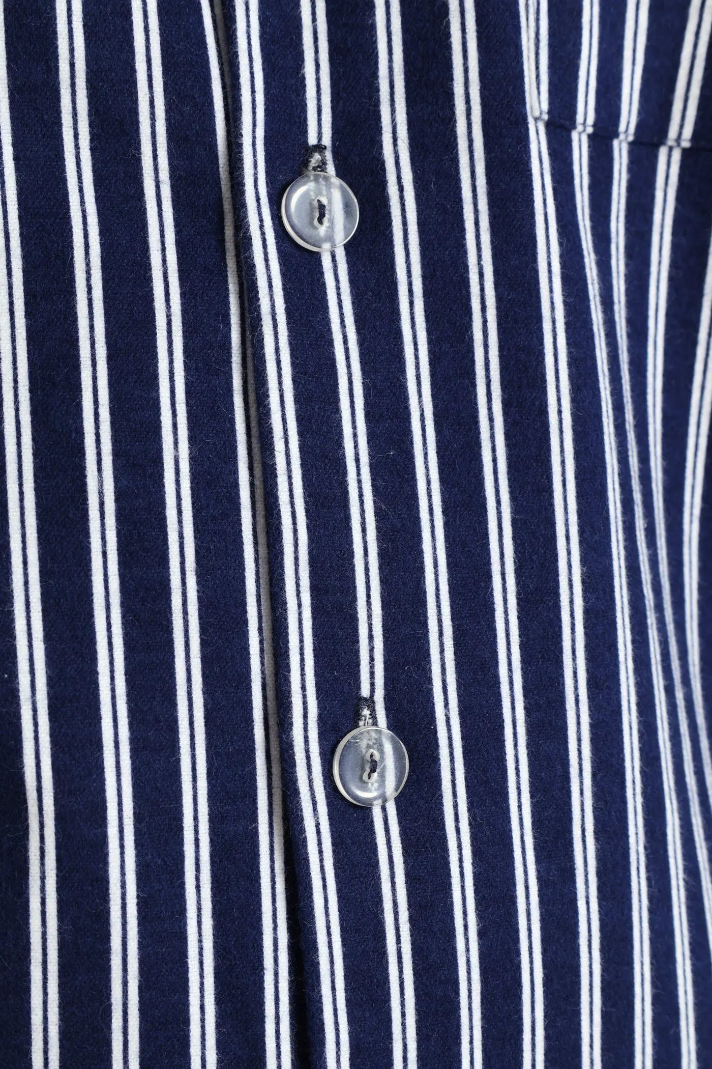 Stripe Flannel Pjs - Navy/White sold by Edgars product image thumbnail 5