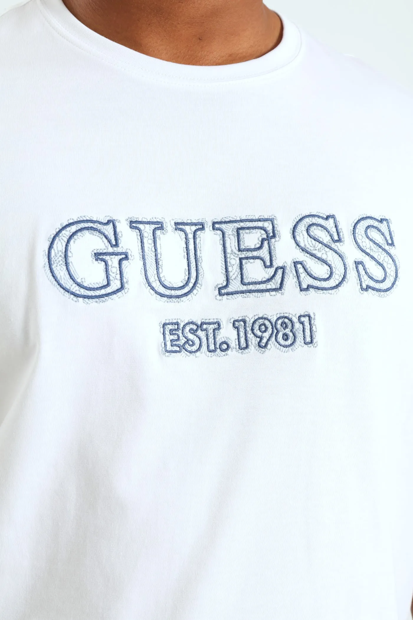 Embroidered Short Sleeve Tee - White sold by Edgars product image thumbnail 2