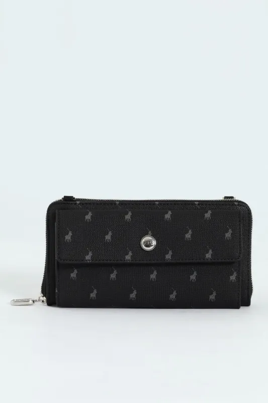 Iconic Phone Sling Bag - Black sold by Edgars