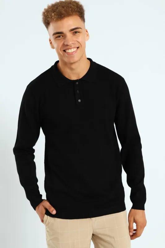 【mfpen】formal polo mfpen Formal Polo Shirt / Black | Parallel