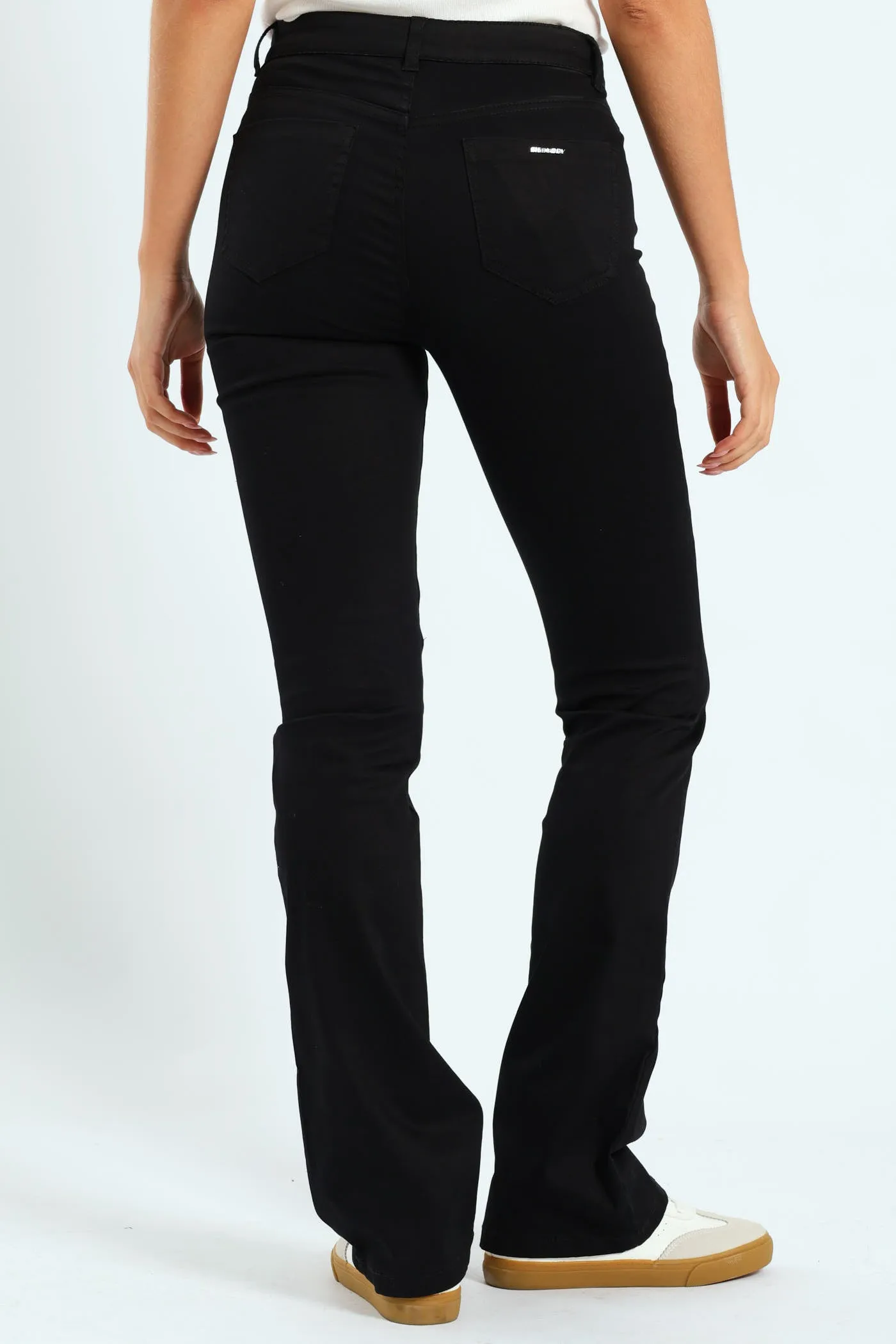 Mid-Waist Bootleg Jean - Black sold by Edgars product image thumbnail 4