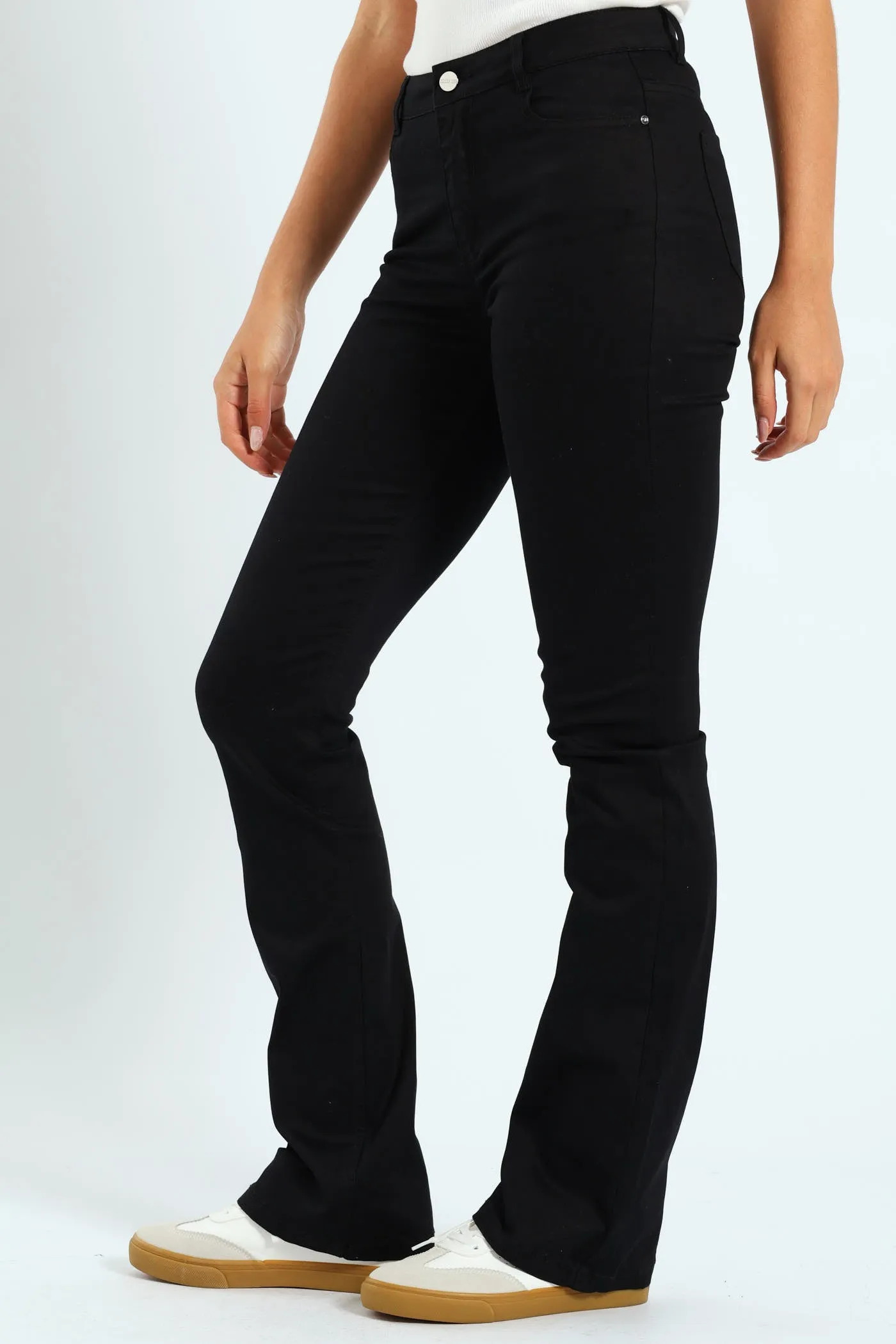 Mid-Waist Bootleg Jean - Black sold by Edgars product image thumbnail 3