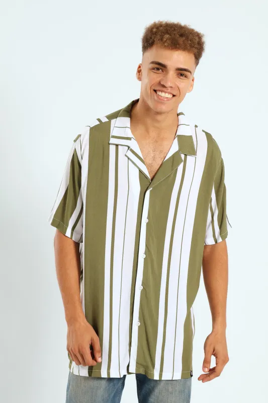 Stripe Viscose Shirt sold by Edgars