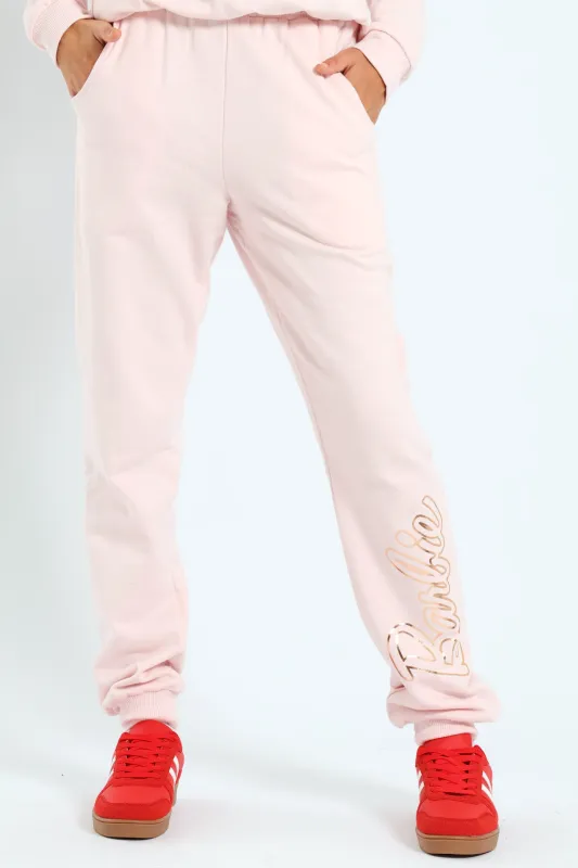 Girls Fleece Jogger - Pink sold by Edgars