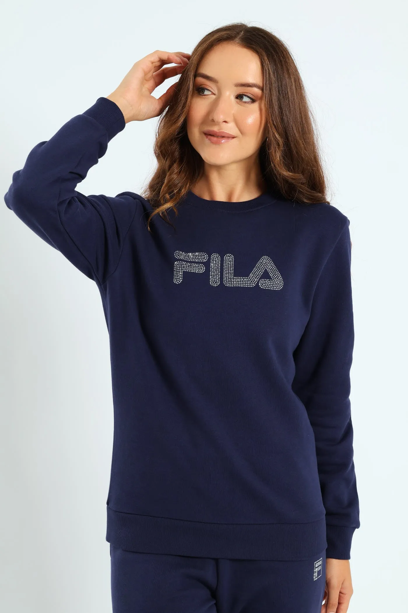 Erin Sweatshirt - Navy sold by Edgars