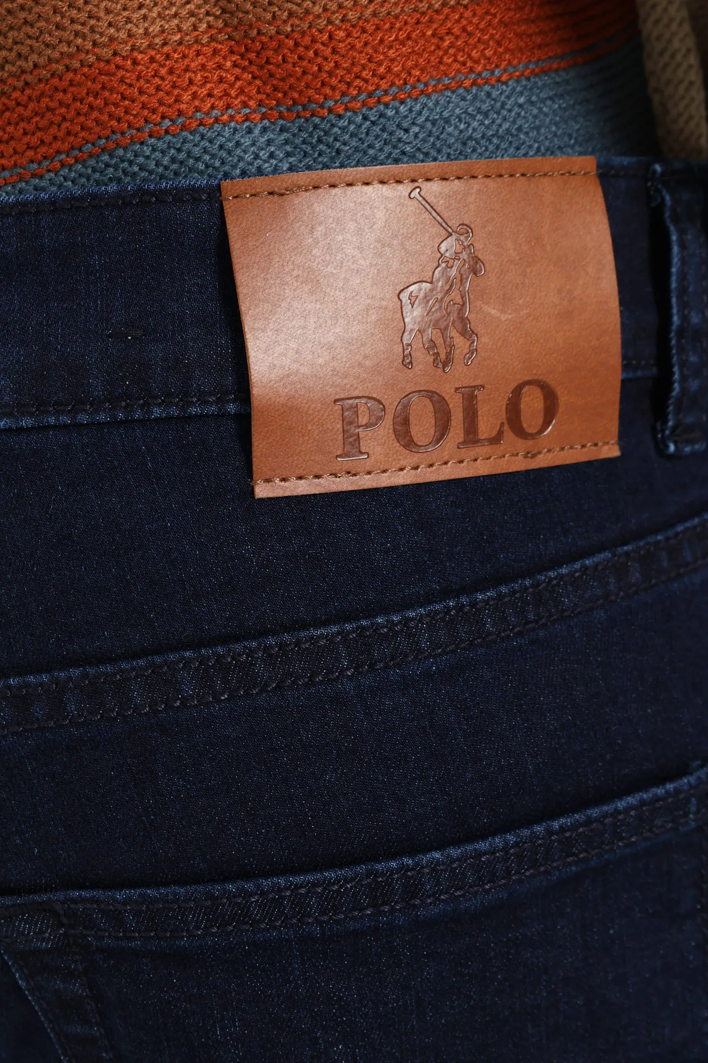 Peter Slim Leg Jean - Blue/Black sold by Edgars product image thumbnail 4