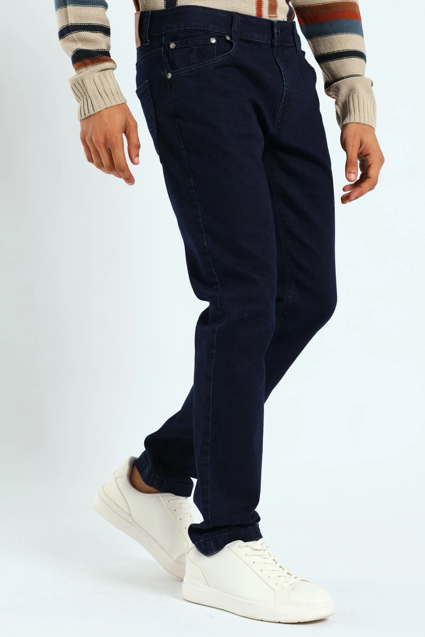 Peter Slim Leg Jean - Blue/Black sold by Edgars product image thumbnail 3