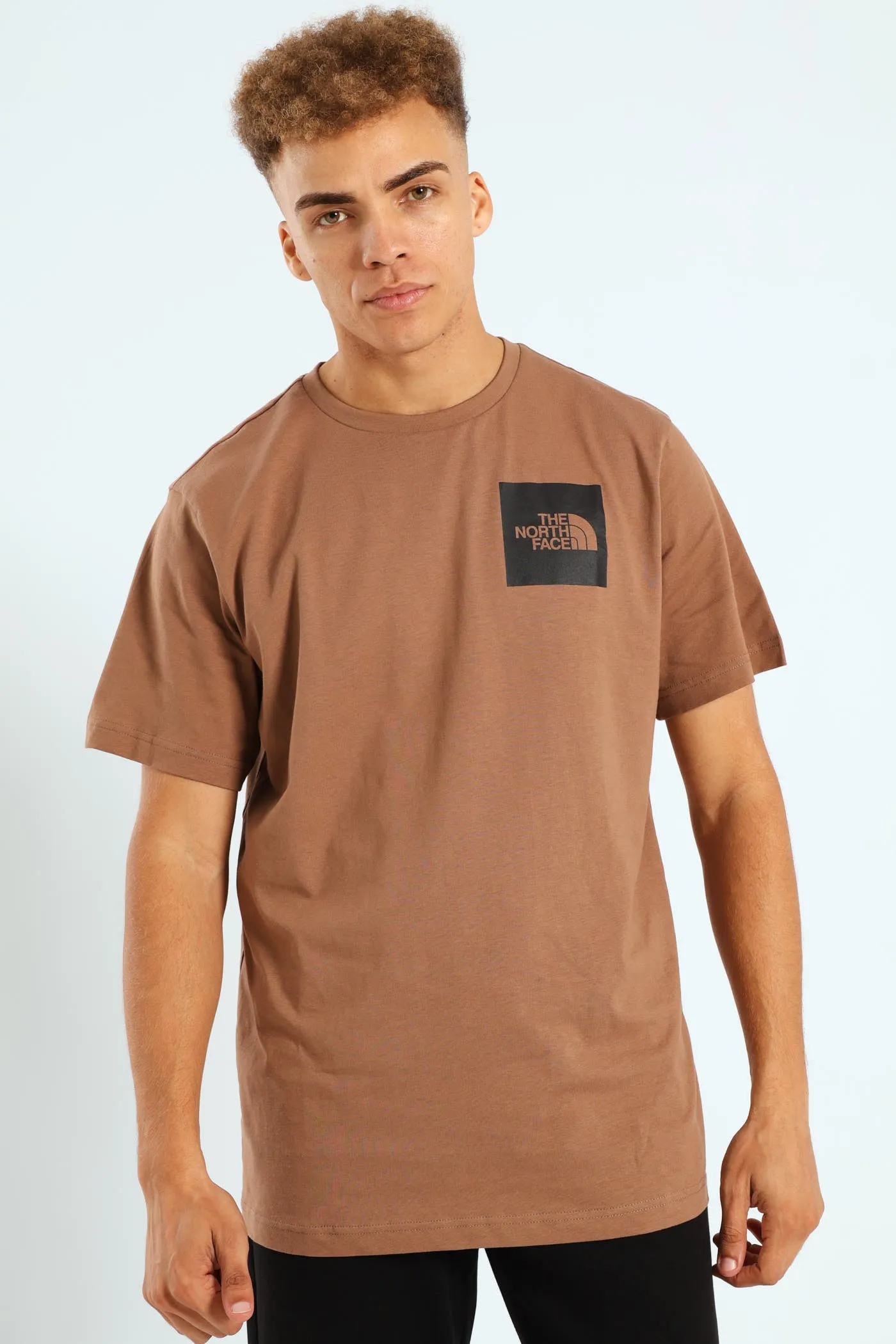 Short Sleeve Fine Tee - Latte sold by Edgars