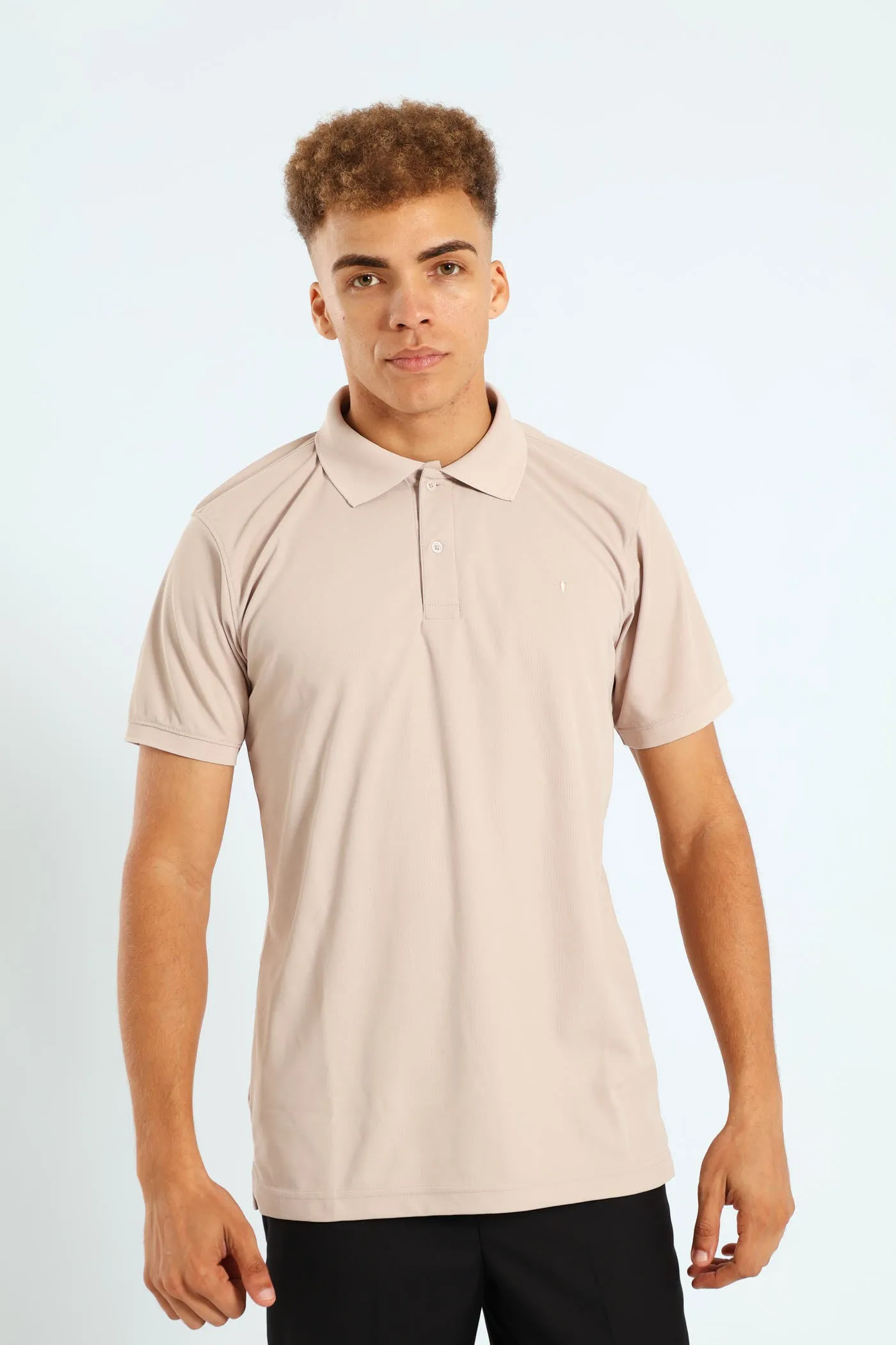 Basic Quick Dry Golfer - Stone sold by Edgars product image thumbnail 3