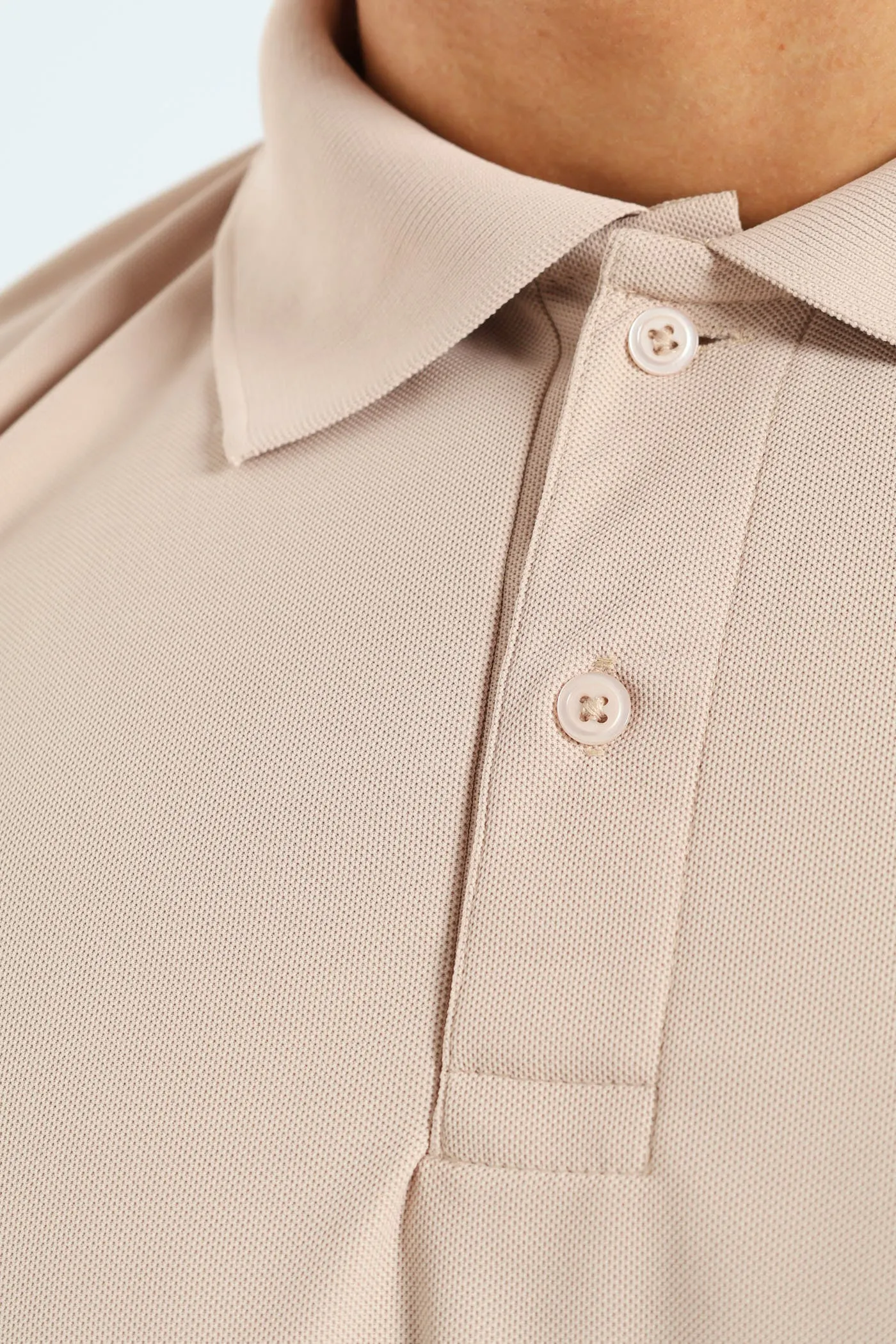 Basic Quick Dry Golfer - Stone sold by Edgars product image thumbnail 2