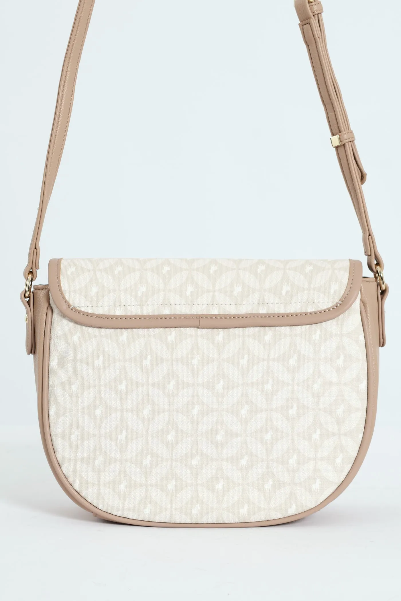 Porter Saddle Crossbody Bag - Taupe sold by Edgars product image thumbnail 3