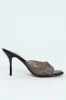 Diamante Push In Heel - Black sold by Edgars