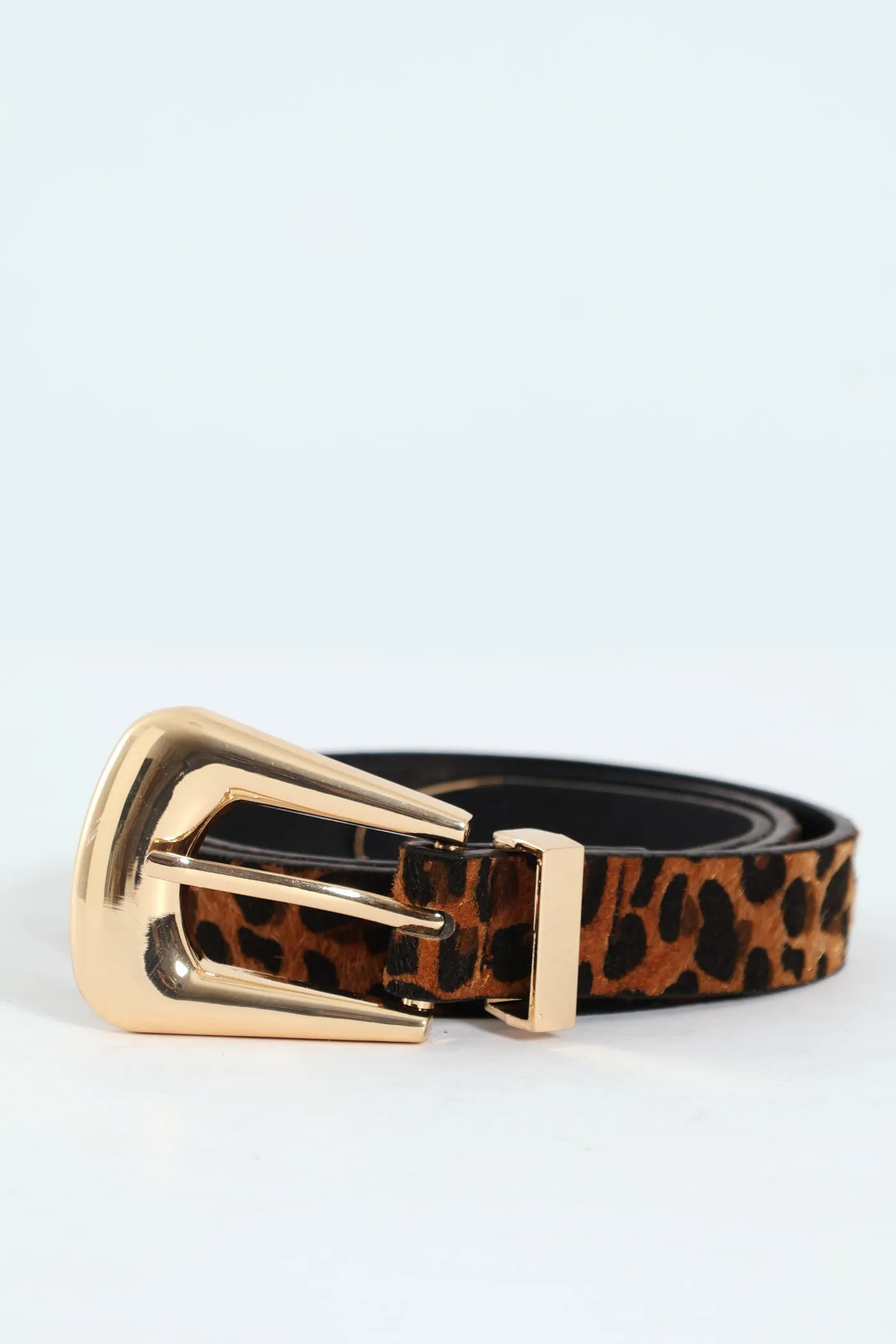 Leopard Metal Tip Belt - Multi sold by Edgars