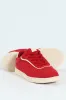 Suede Street Sneaker - Red sold by Edgars