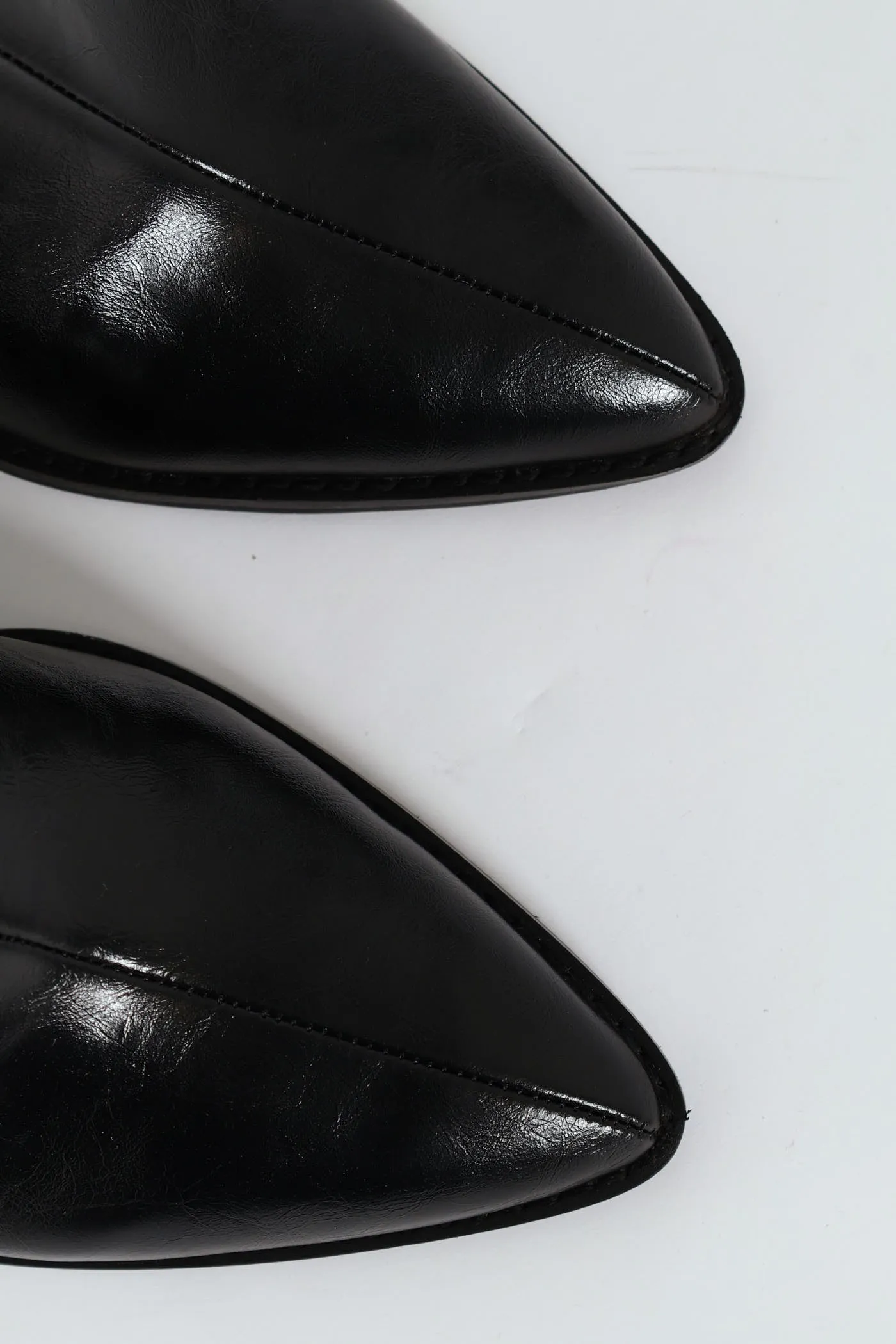 Brentley Pointed Toe Buckle Heeled Boot - Black sold by Edgars product image thumbnail 5