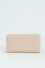 Charlotte Light Text Zip Around Purse - Cream sold by Edgars 