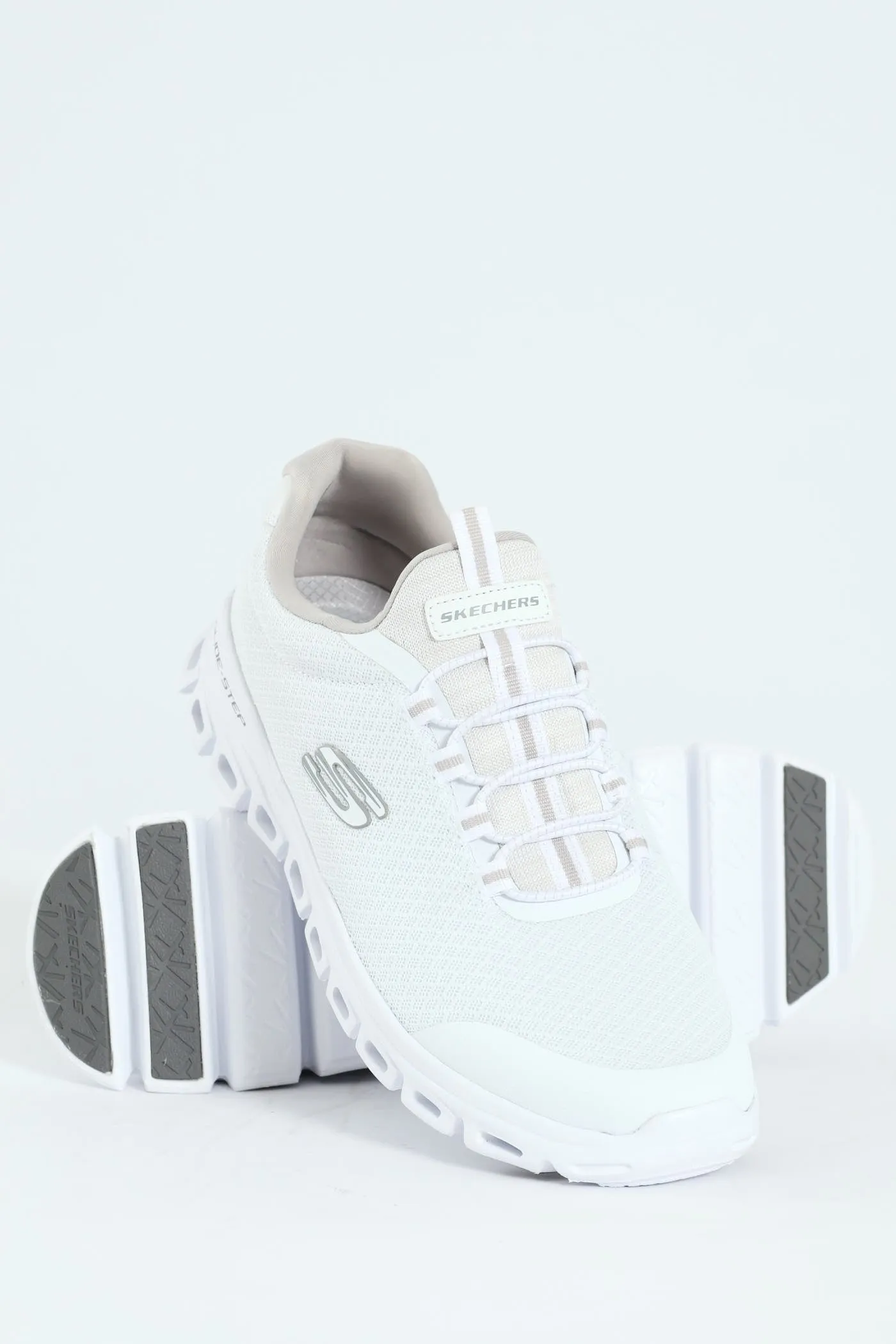 Glide Step Sneaker - White/White sold by Edgars