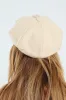 Felt Baker Boy Hat - Oatmeal sold by Edgars