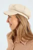 Felt Baker Boy Hat - Oatmeal sold by Edgars